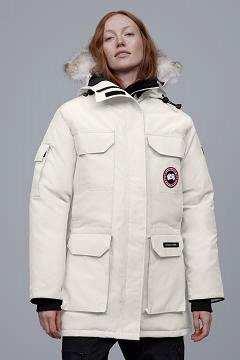 Chamarras Canada Goose Mujer Outlet - Expedition Abrigos Blancos DA2685049